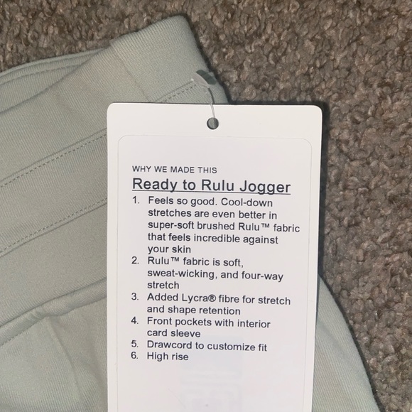 Lululemon ready to rulu jogger Green Fern - Picture 4 of 8